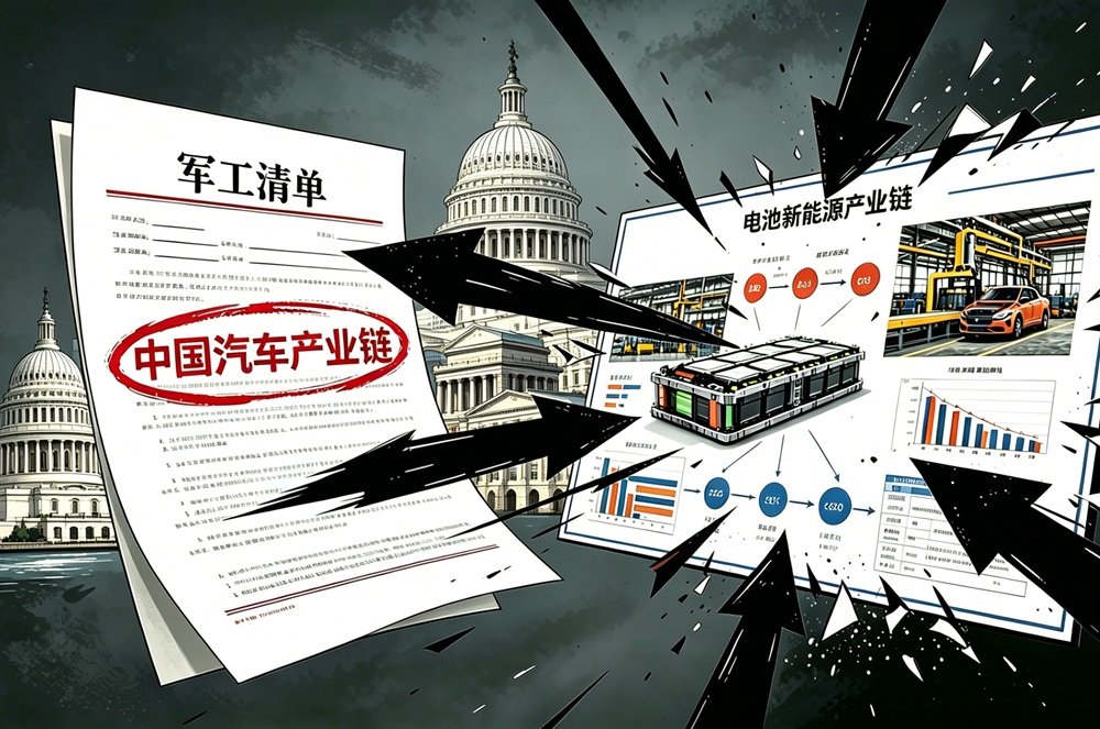 一众电池企业再被美国“拉黑”！宁德时代/比亚迪均在列！中国新能源成靶心